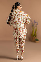 Dobby Printed Co-Ord Set KST-43246