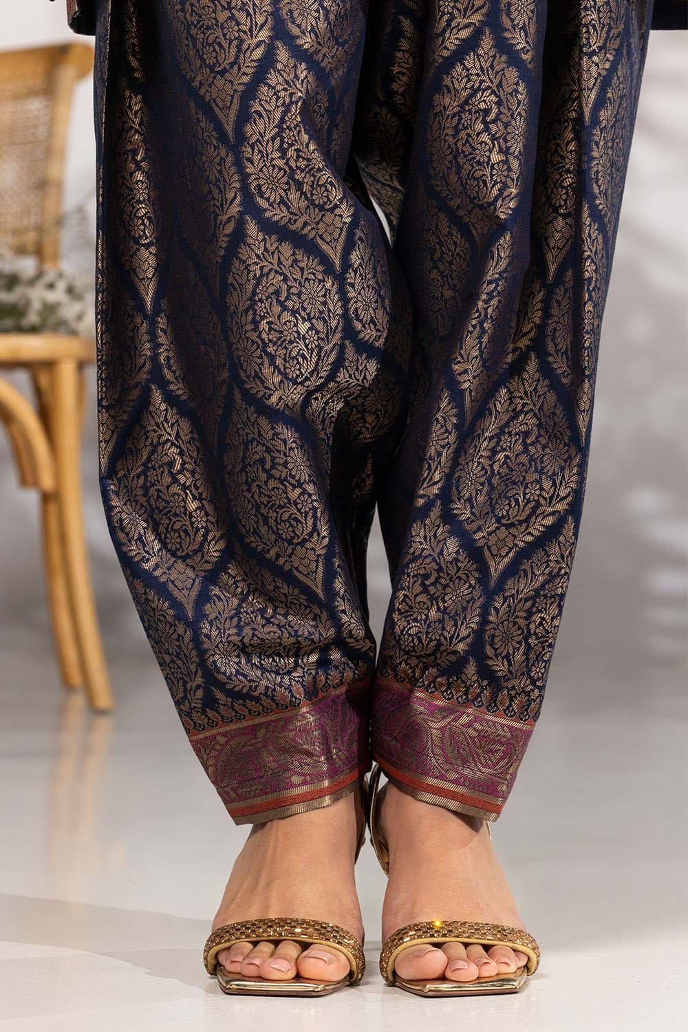 Jacquard Dyed Co-Ord Set KST-43303