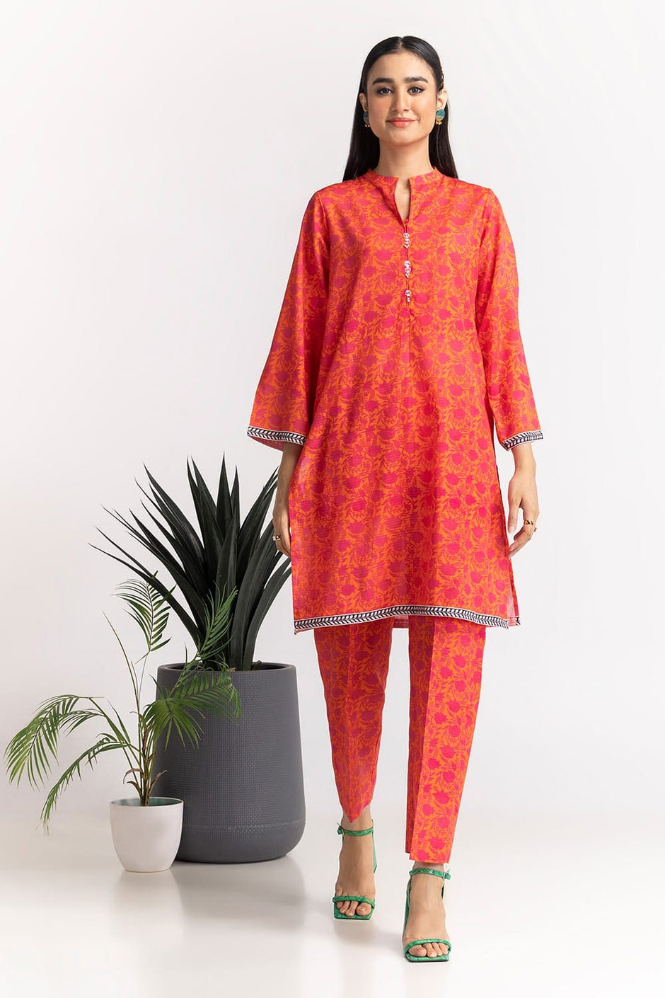 Dobby Printed Co-Ord Set