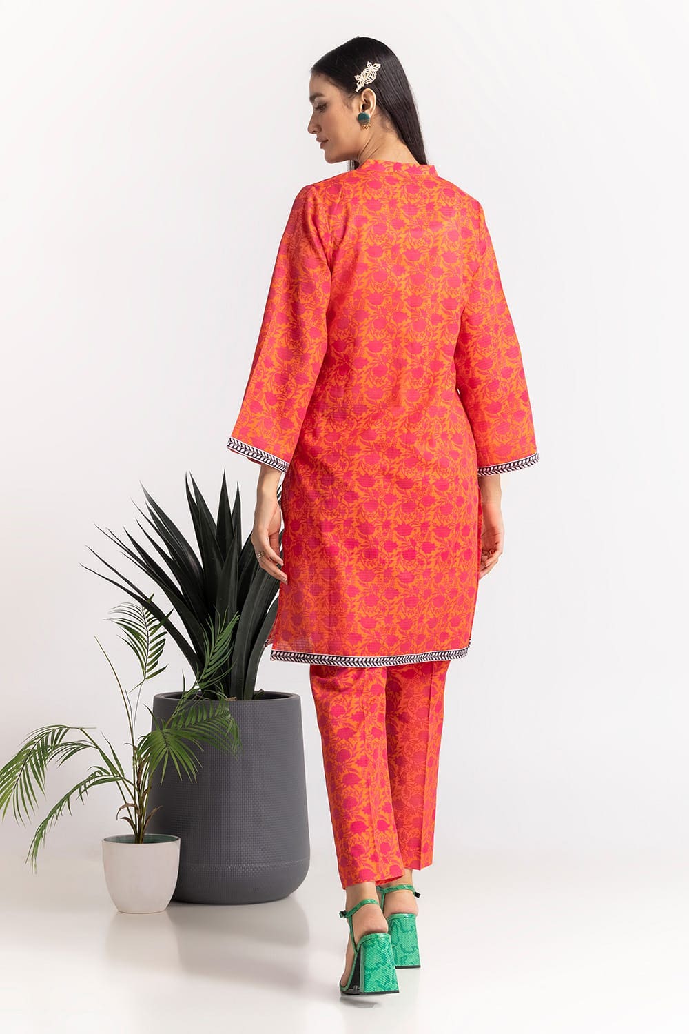 Dobby Printed Co-Ord Set KST-43311