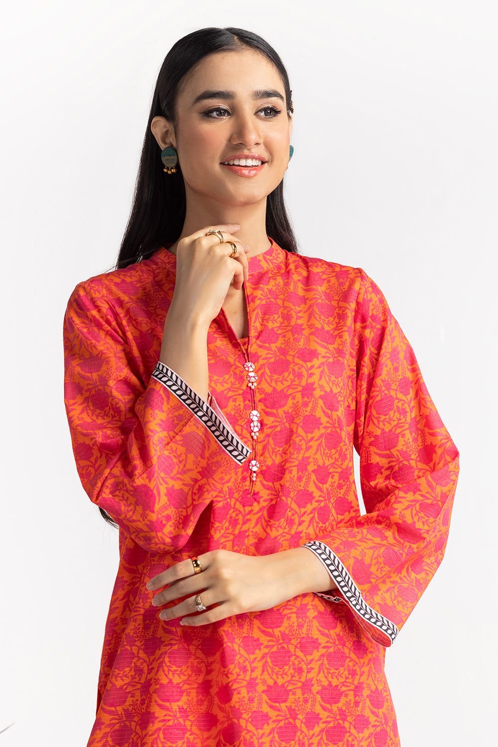 Dobby Printed Co-Ord Set KST-43311