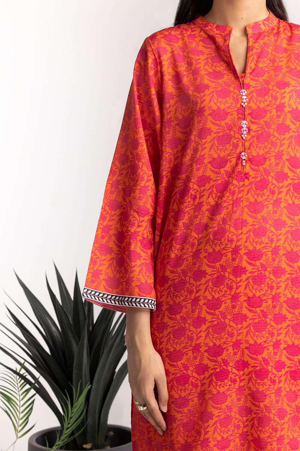 Dobby Printed Co-Ord Set KST-43311
