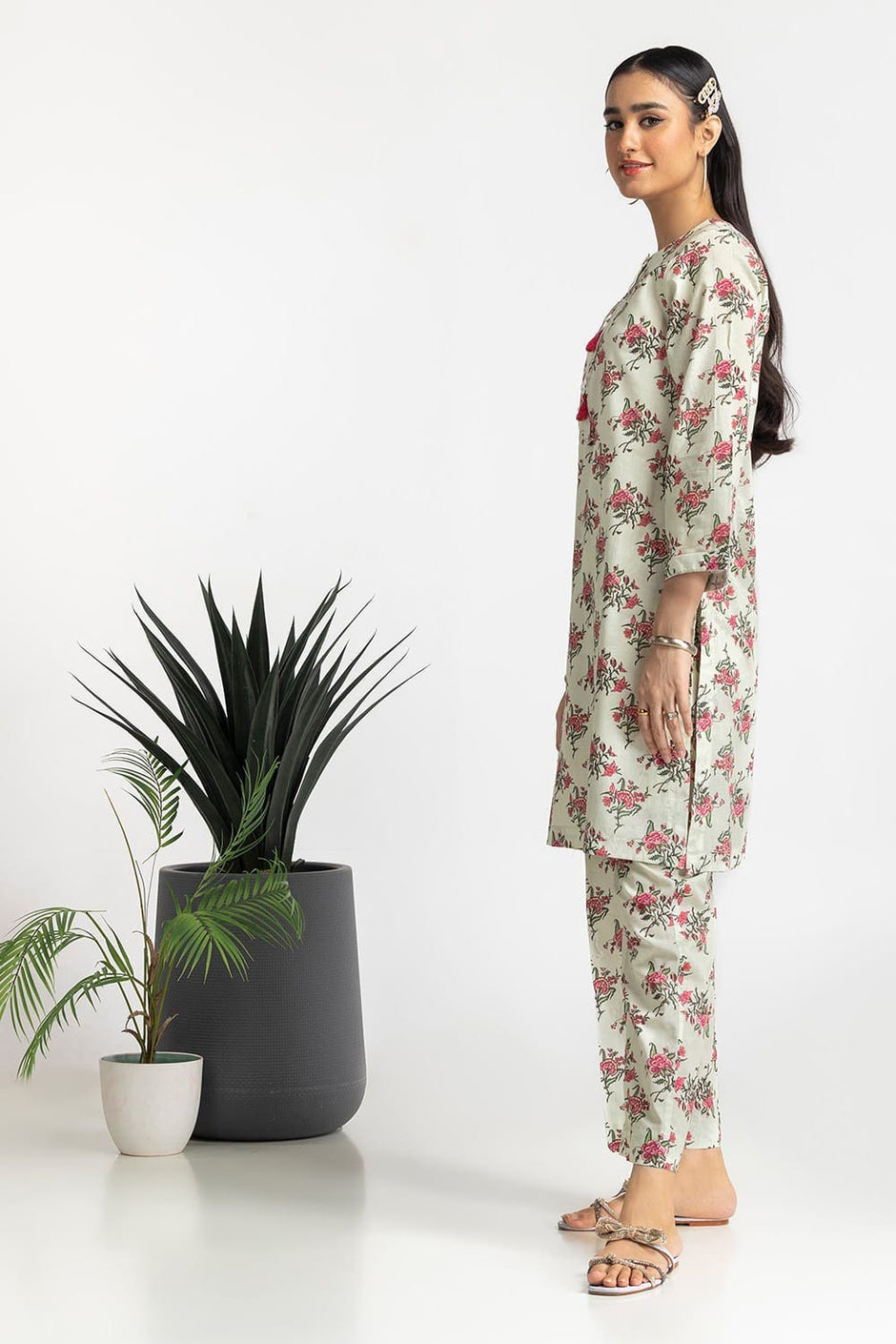 Dobby Printed Co-Ord Set