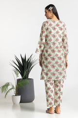 Dobby Printed Co-Ord Set KST-43314