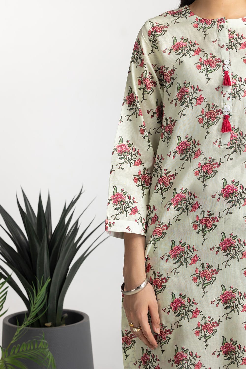 Dobby Printed Co-Ord Set KST-43314