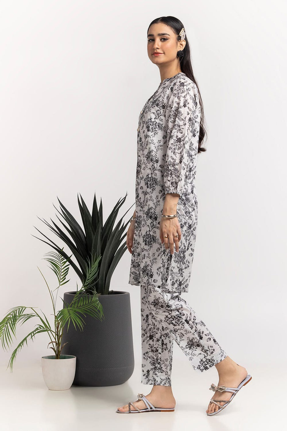 Dobby Printed Co-Ord Set