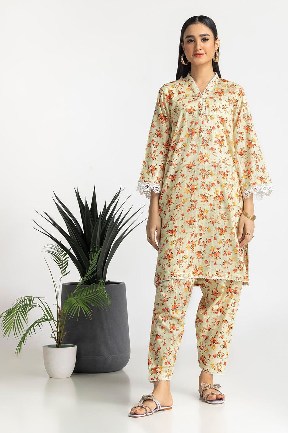 Dobby Printed Co-Ord Set