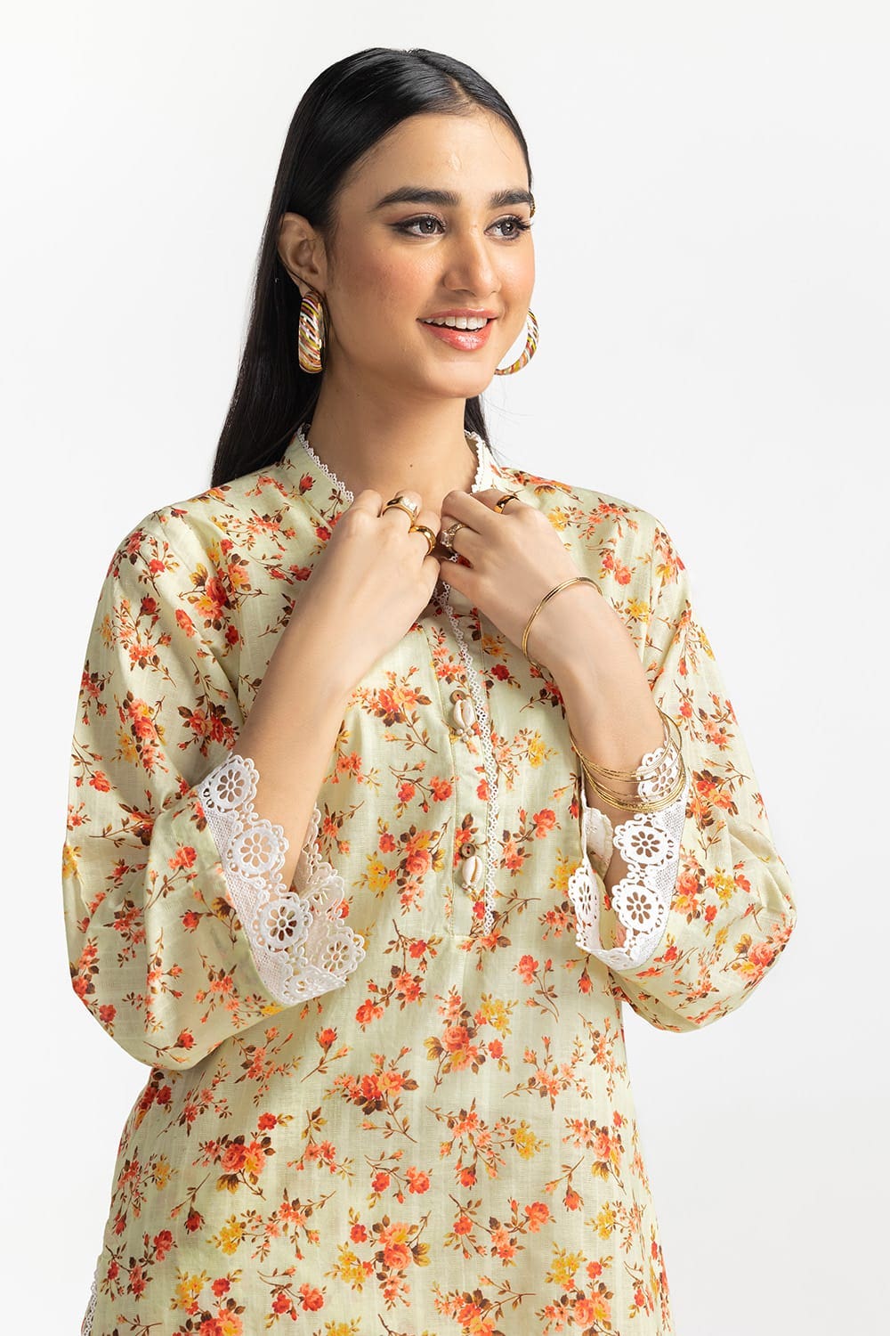 Dobby Printed Co-Ord Set KST-43316