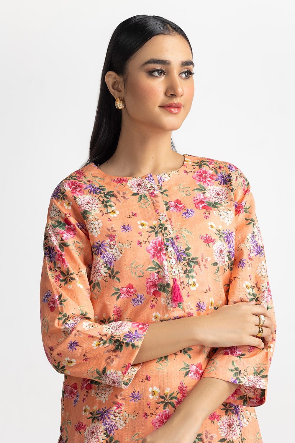 Dobby Printed Co-Ord Set KST-43317
