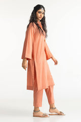Dobby Dyed Embellished Shirt And Trouser KST-43320