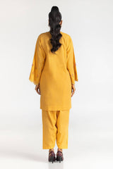Cotton Slub Embroidered Co-Ord Set KST-43337
