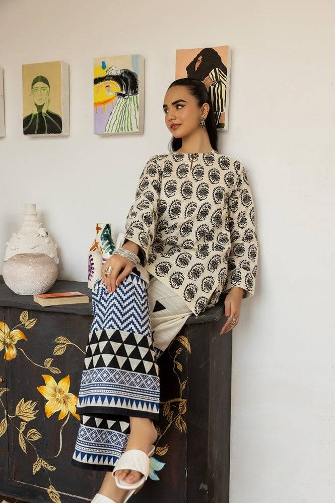Dobby Block Printed Co-Ord Set