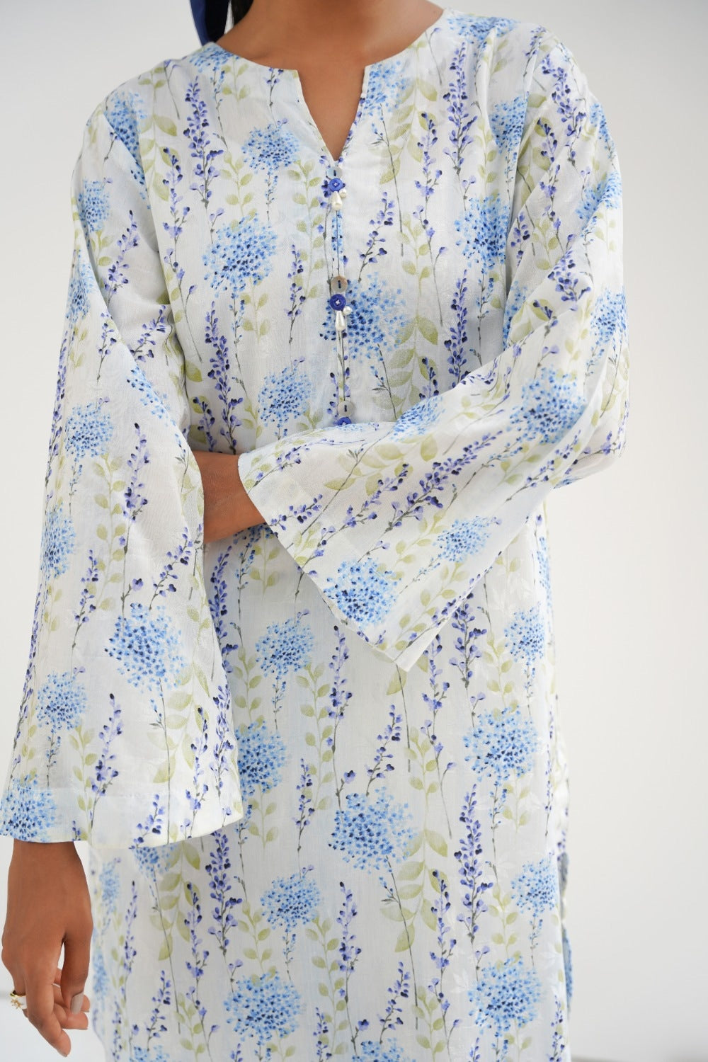Cotton Viscose Printed Co-Ord Set KST-43356