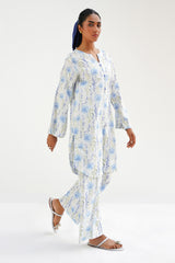 Cotton Viscose Printed Co-Ord Set KST-43356