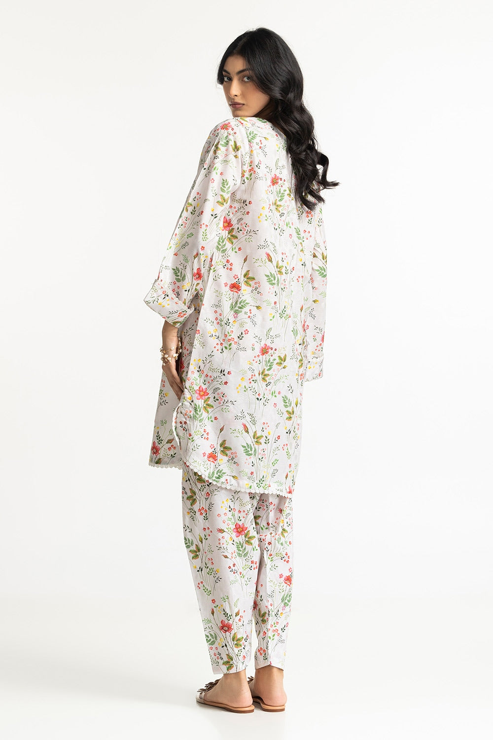 Cotton Viscose Printed Co-Ord Set KST-43360