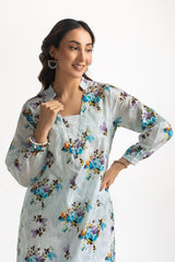 Cotton Viscose Printed Co-Ord Set KST-43361