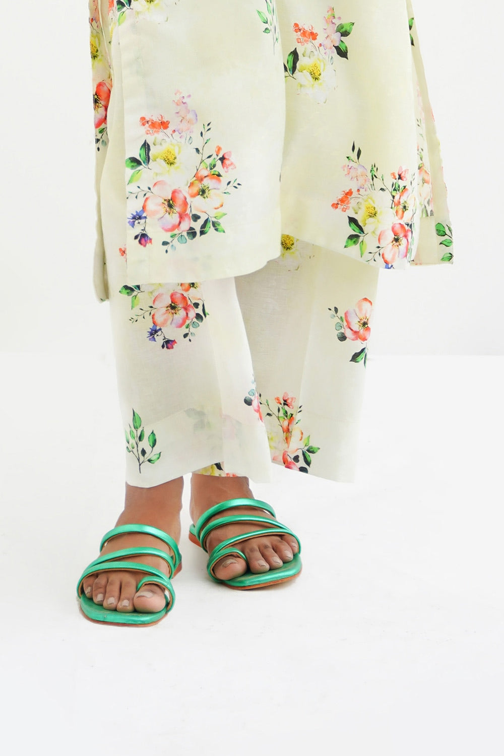 Cotton Viscose Printed Co-Ord Set KST-43362