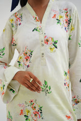 Cotton Viscose Printed Co-Ord Set KST-43362