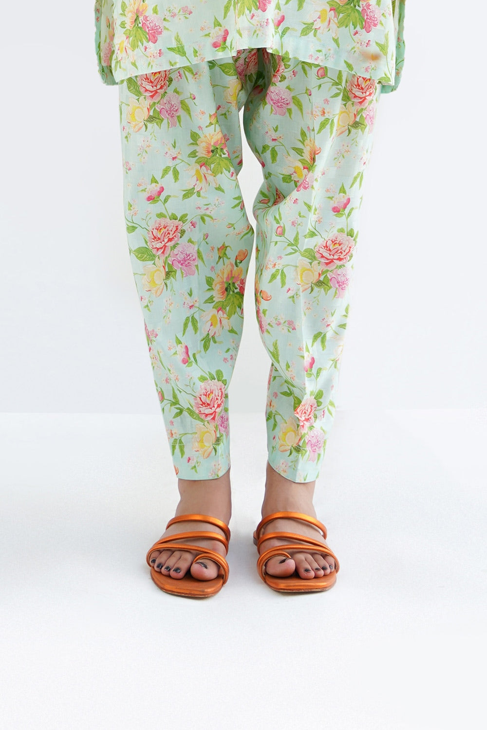 Cotton Viscose Printed Co-Ord Set KST-43363