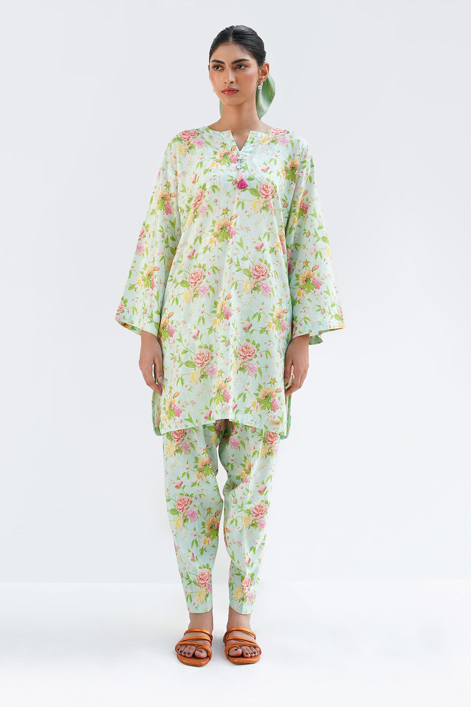 Cotton Viscose Printed Co-Ord Set