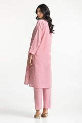 Lurex Jacquard Embellished Shirt And Trouser KST-43386