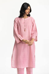 Lurex Jacquard Embellished Shirt And Trouser KST-43386