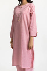 Lurex Jacquard Embellished Shirt And Trouser KST-43386