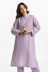 Lurex Jacquard Embellished Shirt And Trouser KST-43388