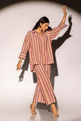 Yarn-dyed Co-Ord Set KST-43411