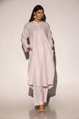 Yarn-dyed Co-Ord Set KST-43413