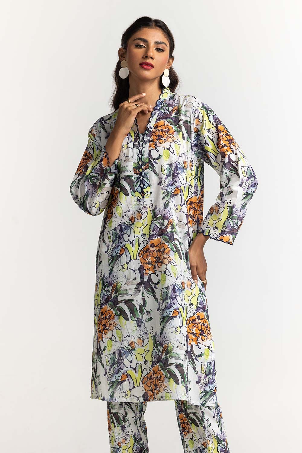 Lawn Printed Co-Ord Set