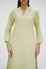 Lurex Embellished Shirt And Dhaka Pajama KST-43481