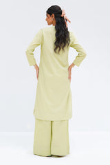 Lurex Embellished Shirt And Dhaka Pajama KST-43481