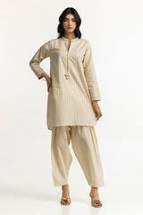 Lurex Embellished Shirt And Shalwar KST-43482