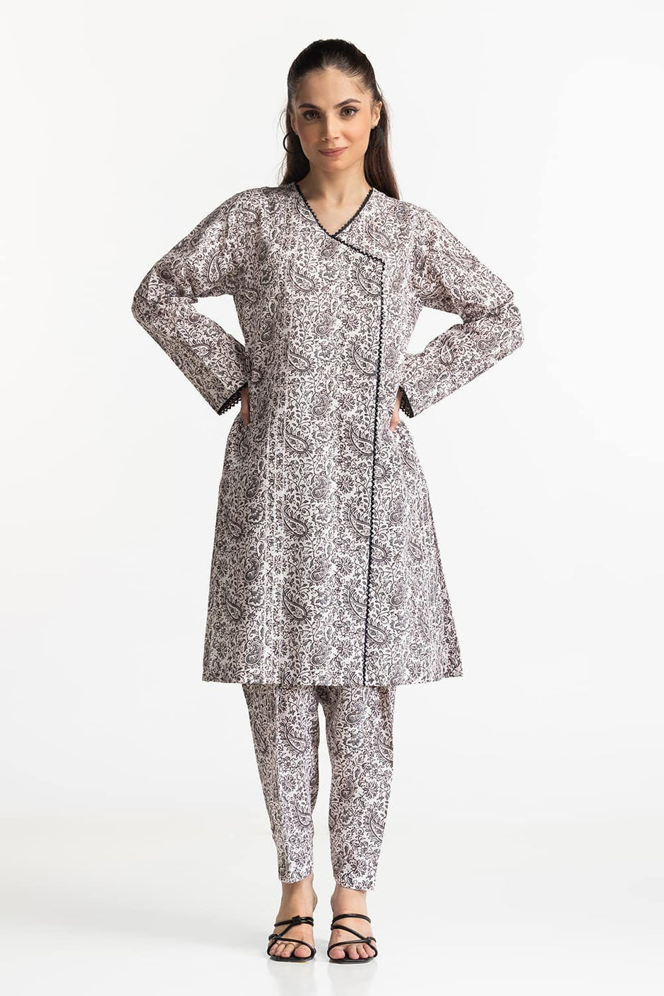 Jacquard Printed Co-Ord Set