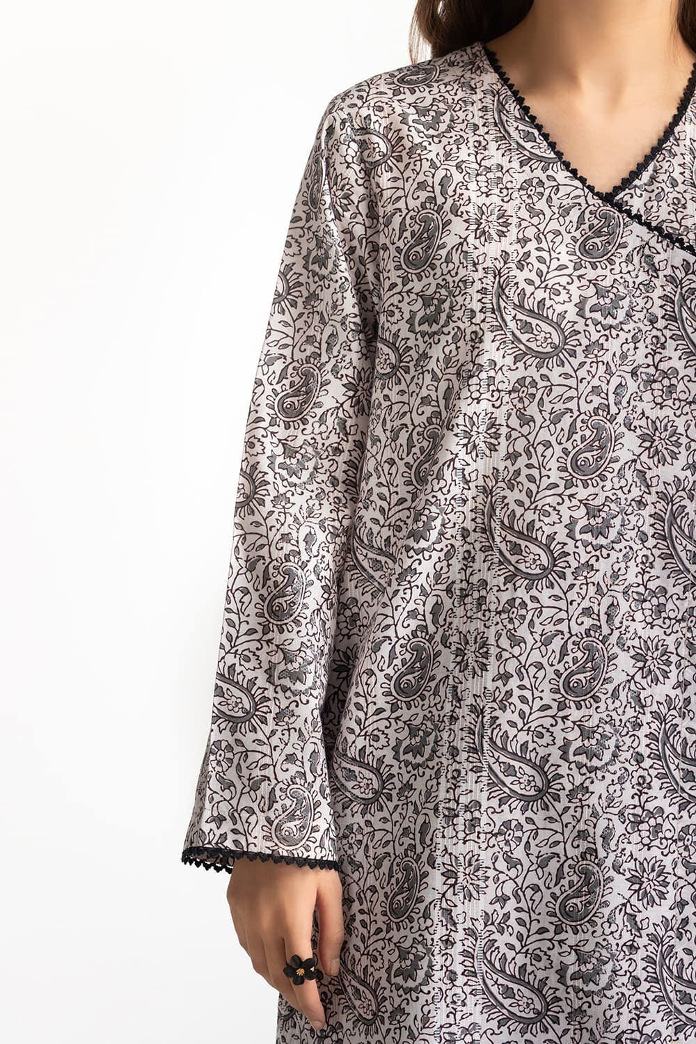 Jacquard Printed Co-Ord Set KST-43529