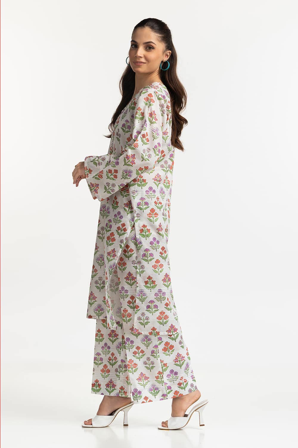 Jacquard Printed Co-Ord Set KST-43530