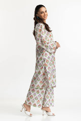 Jacquard Printed Co-Ord Set KST-43530