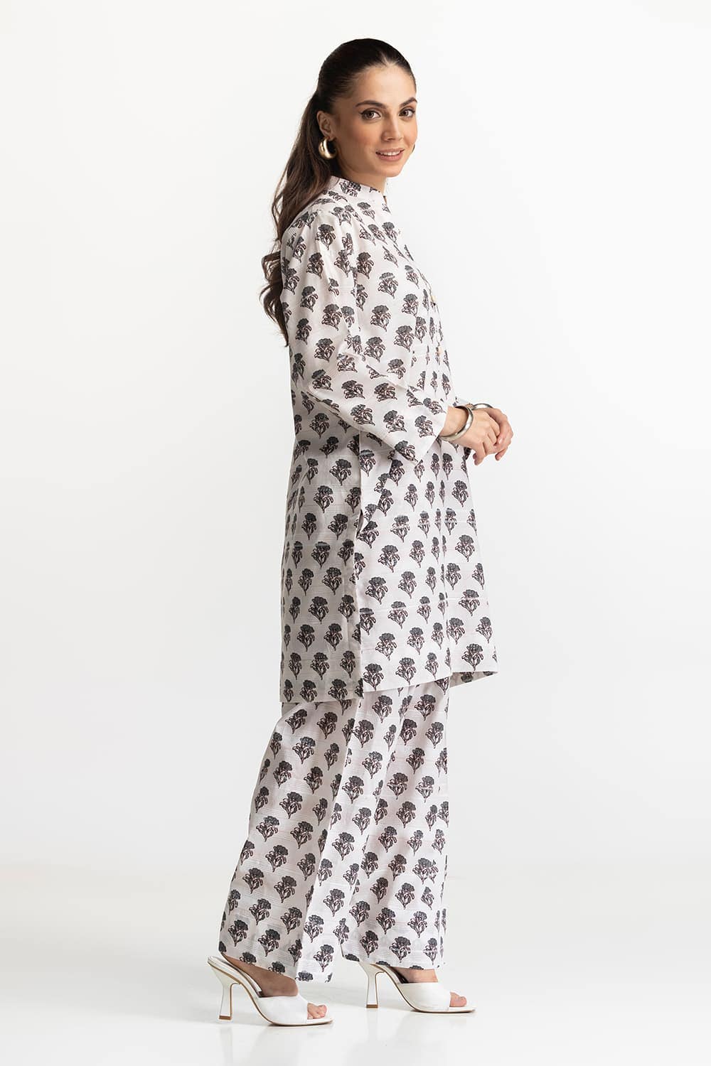 Jacquard Printed Co-Ord Set KST-43531