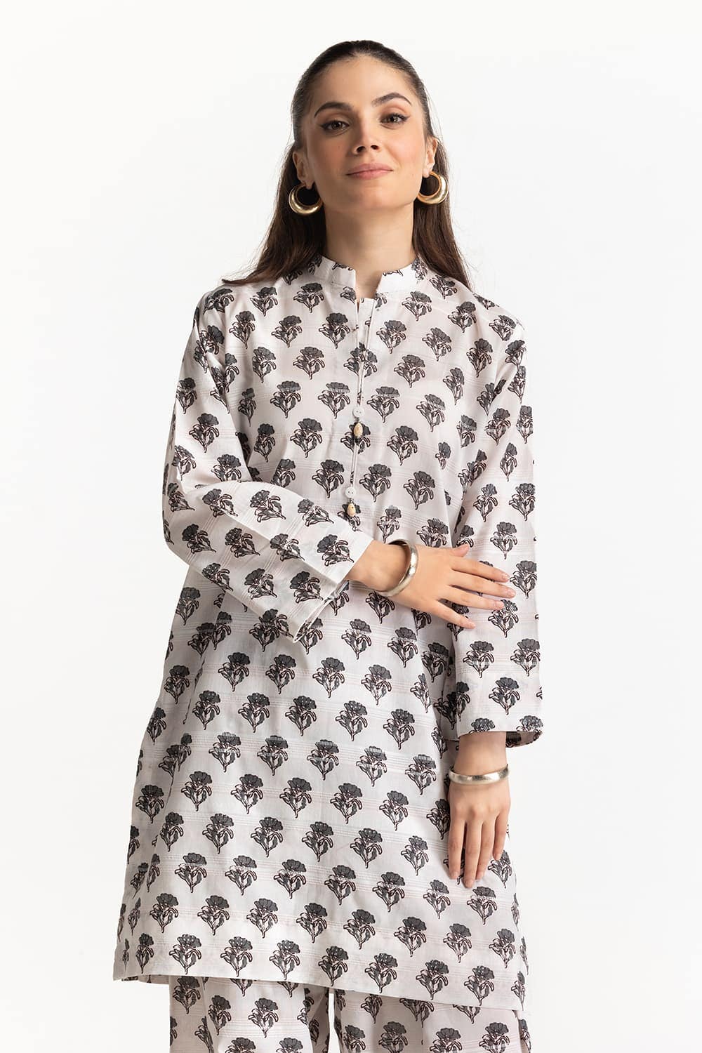 Jacquard Printed Co-Ord Set KST-43531