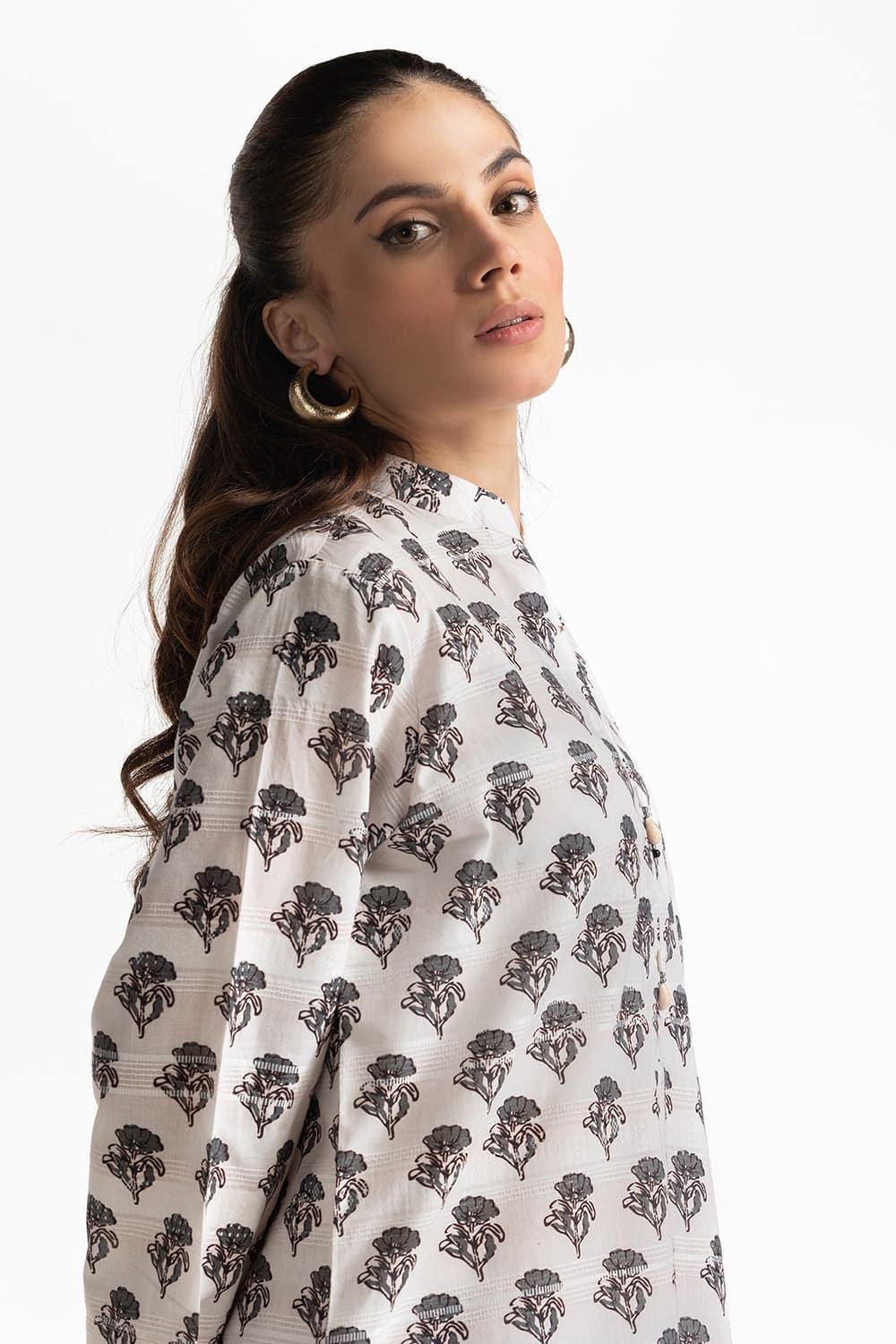 Jacquard Printed Co-Ord Set KST-43531