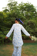 Cotton Viscose Printed Co-Ord Set KST-43356