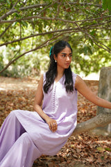 Lurex Embellished Shirt And Dhaka Pajama KST-43485