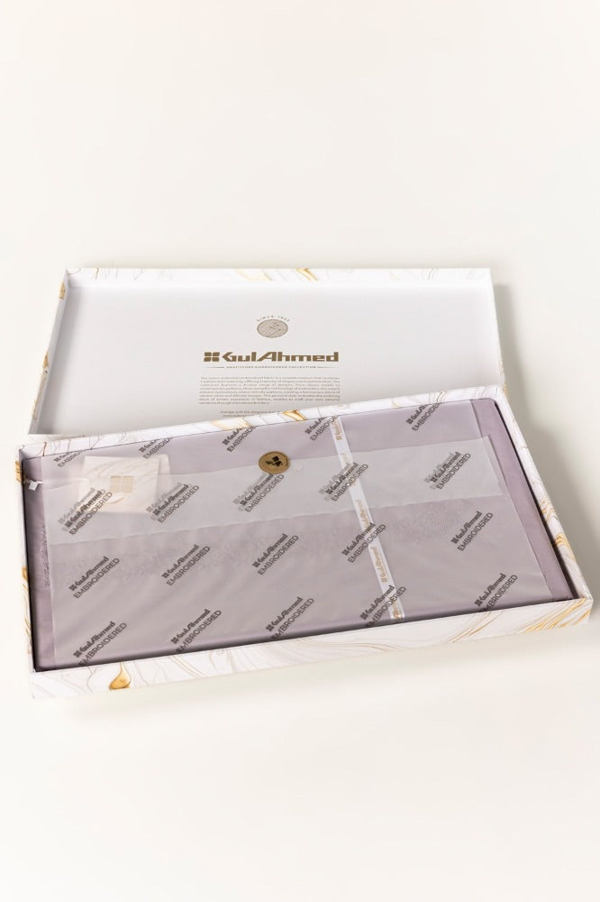 Embroidered Collection FD C001 Unstitched Fabric Cotton with Gift Box