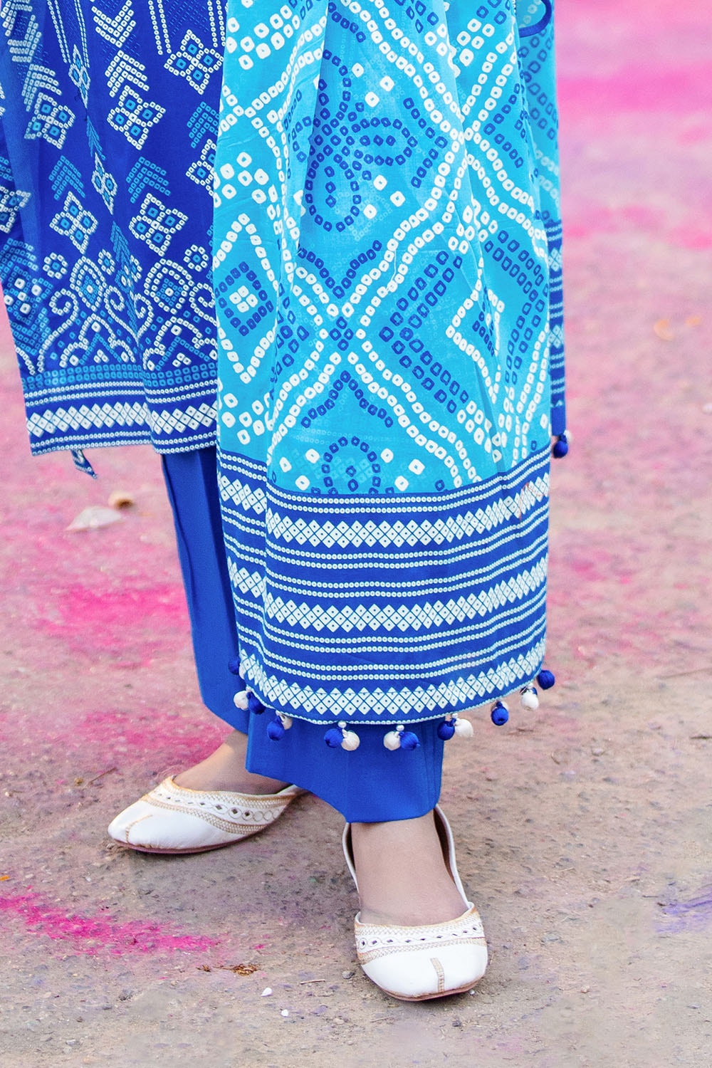 3 Piece Unstitched Lacquer Printed Lawn Suit CL-42328 B