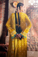 3 Piece Unstitched Lacquer Printed Lawn Suit CL-52138 A