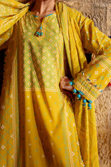 3 Piece Unstitched Lacquer Printed Lawn Suit CL-52138 A
