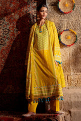 3 Piece Unstitched Lacquer Printed Lawn Suit CL-52138 A