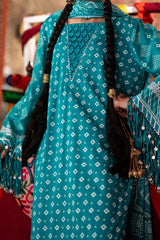 3 Piece Unstitched Lacquer Printed Lawn Suit CL-52178 B