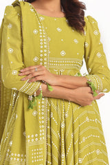 3 Piece Unstitched Lacquer Printed Lawn Suit CL-52185 B